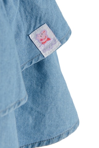Spijkertuinjurk Peppa Pig Wit en Marineblauw