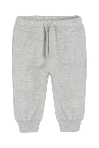 Rompertje en Joggingbroek Wit en Gemêleerd Grijs
