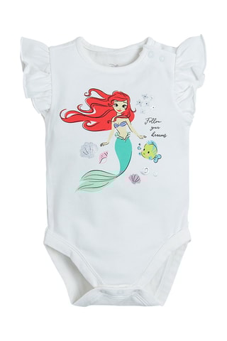 Rompertje en Rok Ariel De Kleine Zeemeermin Disney Wit en Roze