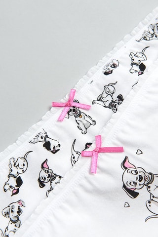 5 Onderbroeken 101 Dalmatiërs Disney- Wit
