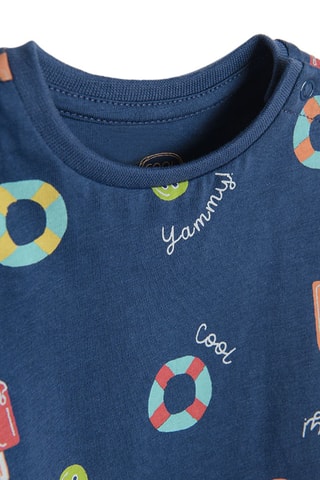 T-shirt - Marineblauw