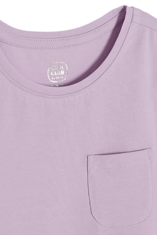 T-shirt. Lichtpaars