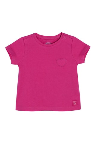 T-shirt. Fuchsia