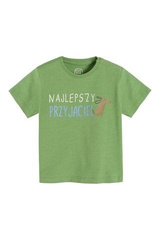T-shirt - Gemêleerd Zeegroen