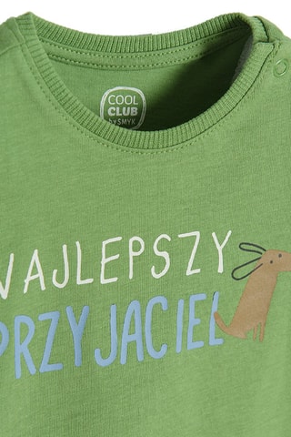 T-shirt - Gemêleerd Zeegroen