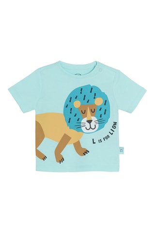 T-shirt - Zeegroen