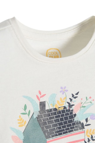 T-shirt. Ecru