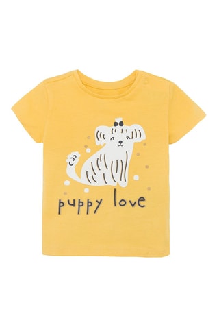 T-shirt - Geel