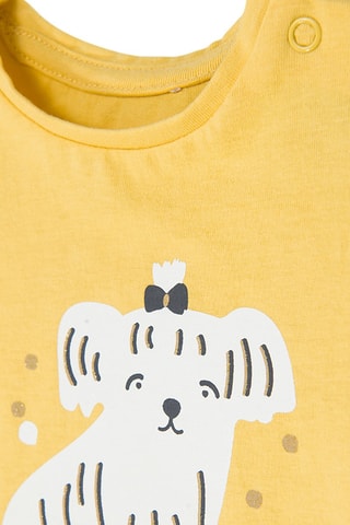 T-shirt - Geel