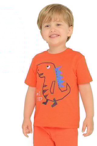 T-shirt. Oranje