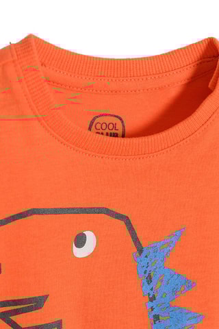 T-shirt. Oranje