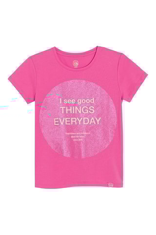 T-shirt Fuchsia