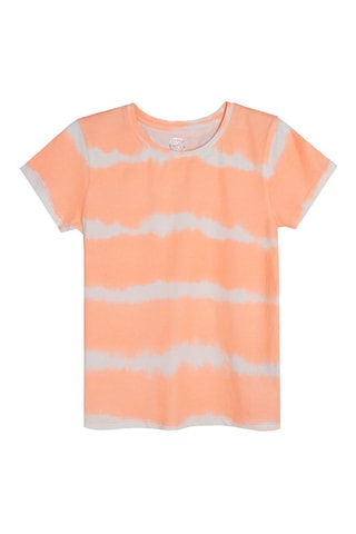 2 t-shirts tie and dye Orange et mauve
