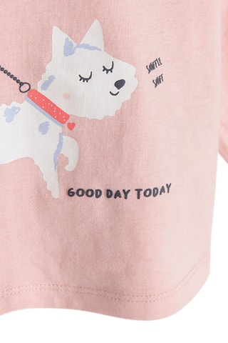 T-shirt. Roze