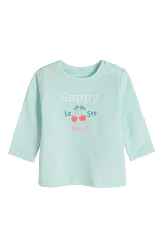 T-shirt. Turquoise