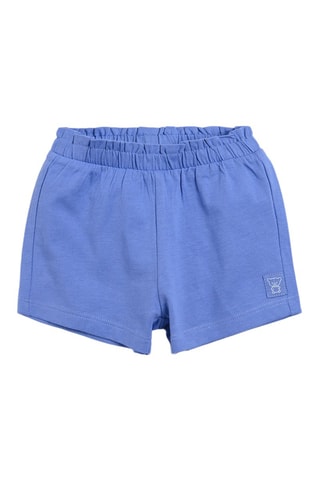2 Shorts Indigoblauw en Wit