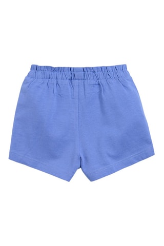 2 Shorts Indigoblauw en Wit