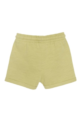 Short Gemêleerd Olijfgroen