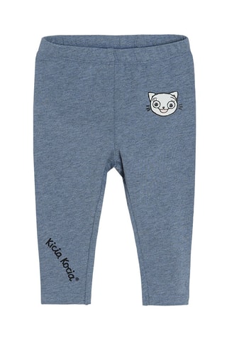 T-shirt et legging Kicia Kocia Blanc et bleu marine chiné