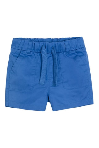 T-shirt en Short olijfgroen en kobaltblauw