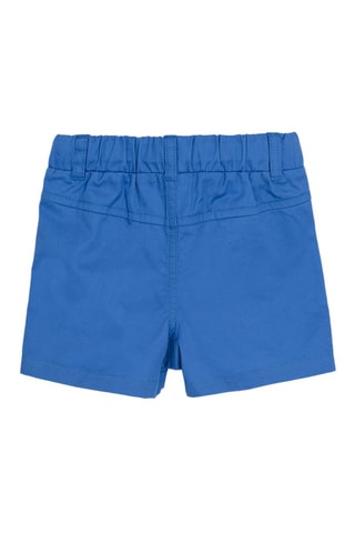 T-shirt en Short olijfgroen en kobaltblauw