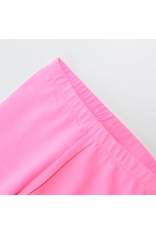 Jurk en Legging Oranje en Fuchsia