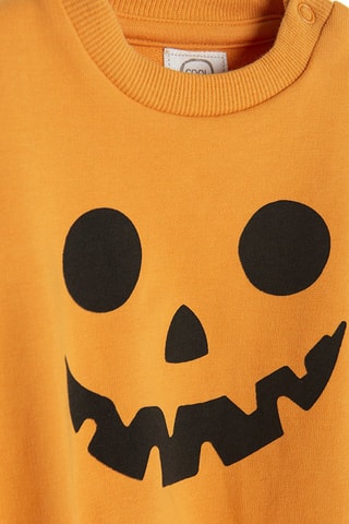 Rompertje en Broek - Oranje en Zwart