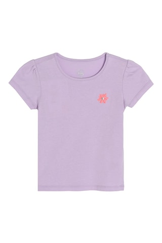 T-shirt en Rok Paars en Roze