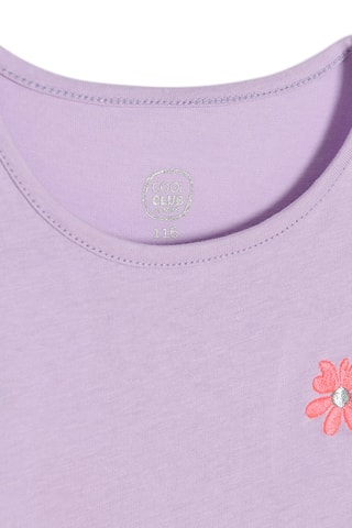 T-shirt en Rok Paars en Roze