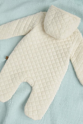 Boxpakje met Capuchon - Gemêleerd Beige