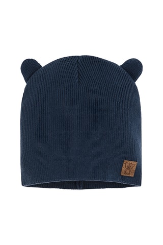 Muts met Oortjes - Marineblauw