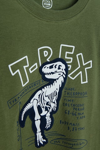T-shirt - Donkergroen