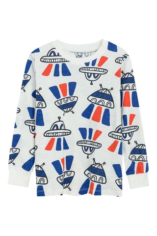 3 T-shirts - Gemêleerd Grijs en Kobaltblauw