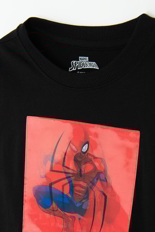 T-shirt Spider-Man Avengers Marvel - Zwart
