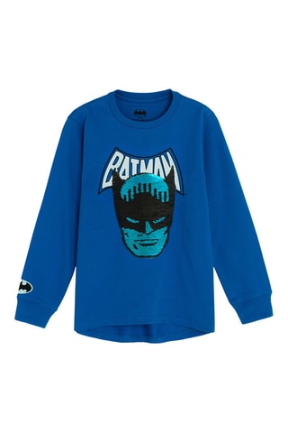 T-shirt Batman Justice League DC Comics - Indigoblauw