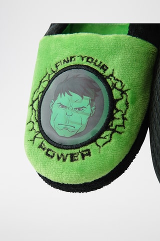 Pantoufles Hulk Avengers Marvel - Vert