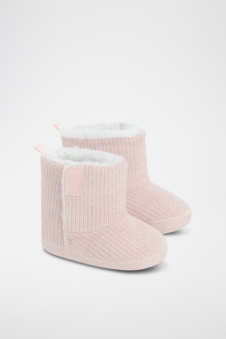 Chaussons fourrés - Rose