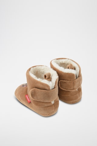 Chaussons fourrés - Marron