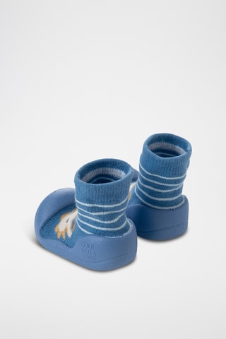 Chaussons-chaussettes - Bleu foncé