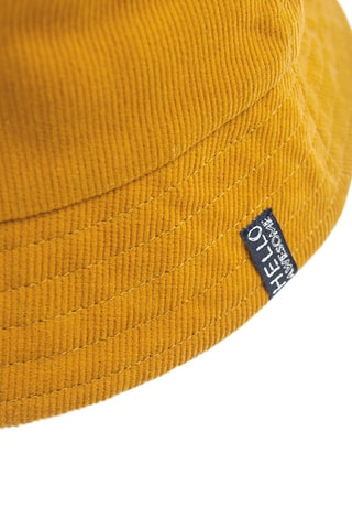 Bob en velours Jaune