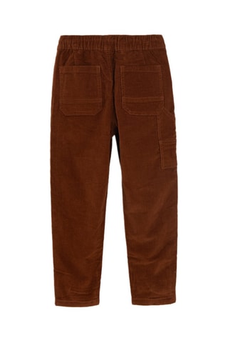 Velours Broek - Karamelbruin