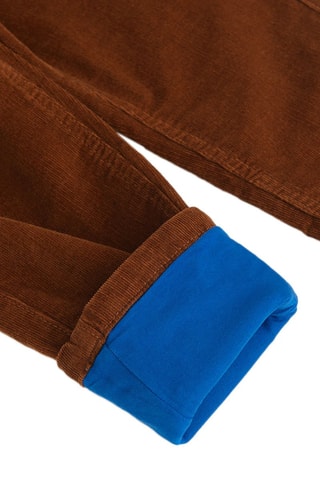 Velours Broek - Karamelbruin