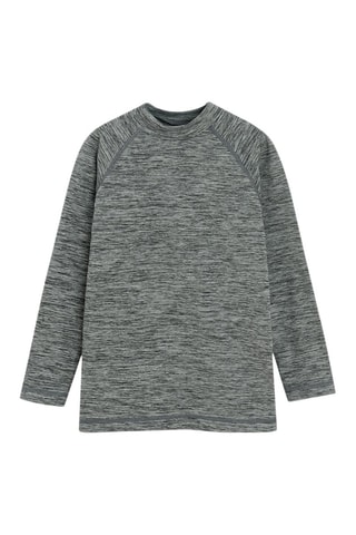 T-shirt - Gemêleerd Grijs