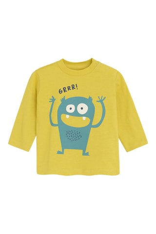 T-shirt - Mosterdgeel