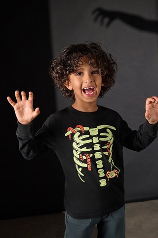 T-shirt - Zwart