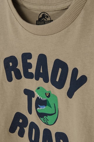T-shirt Jurassic World - Beige