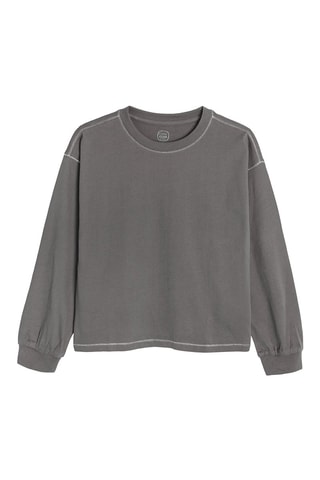T-shirt Antraciet