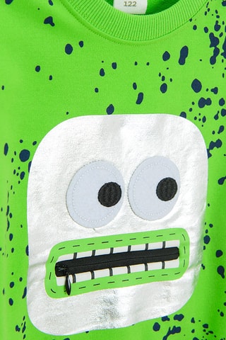 Sweater - Limoengroen