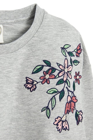 Sweater - Gemêleerd Grijs