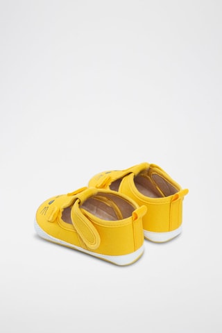Chaussons à oreilles Jaune